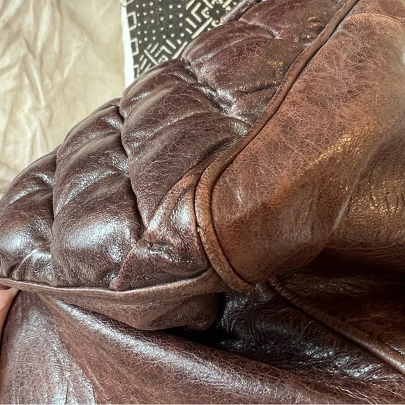 Balenciaga Brown Matelasse Tote - Picture 9 of 16